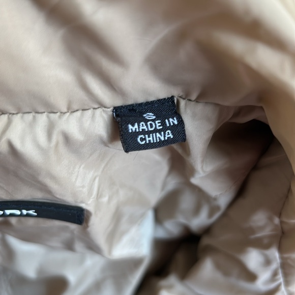 Tan Puffer Jacket - Picture 5 of 8